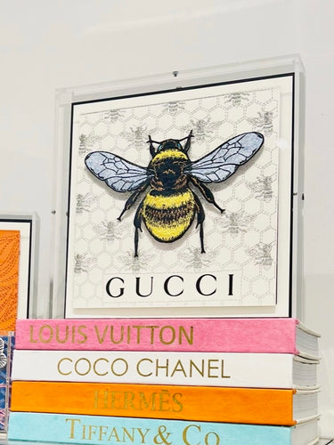 Gucci Bee White 12x12