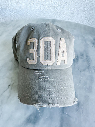 30A Hat - Light Grey