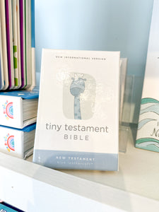 Tiny Testament Bible - Blue