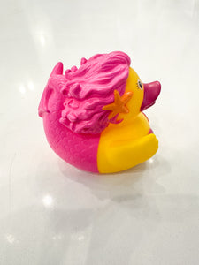 Mermaid Rubber Duck - Pink Hair