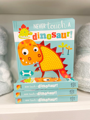Never Touch a Dinosaur Book