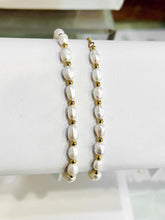 Waterproof Freshwater Pearl Slider Bracelet