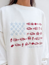 Seashell Flag Sweater w/ Thirty A + USA (exclusive)