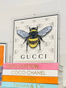 Gucci Bee White 12x12