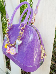 Custom Duckies Charm Bag - Purple (exclusive)