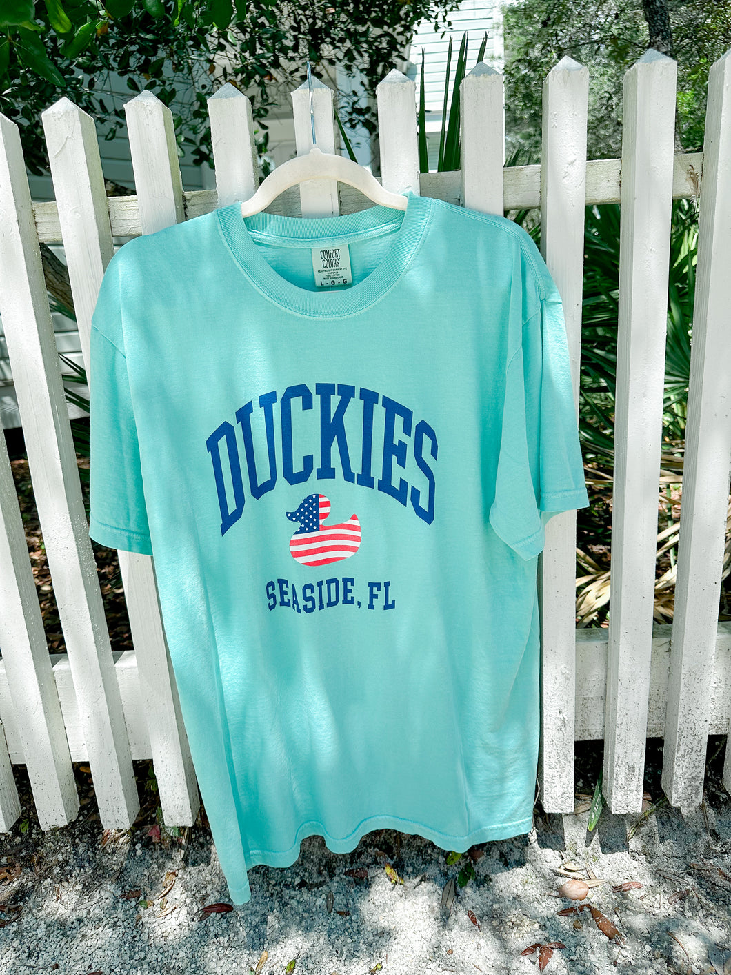 Duckies USA Duck Adult Tee- Chalky Mint (exclusive)