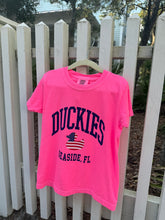 Duckies USA Youth T-Shirt - Neon Pink (exclusive)