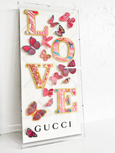 Gucci Double Love 12x26