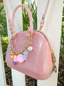 Custom Duckies Charm Bag - Lt Pink (exclusive)