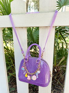 Custom Duckies Charm Bag - Purple (exclusive)