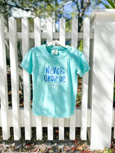 Never Grow Up Youth Tee - Mint