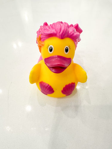 Mermaid Rubber Duck - Pink Hair