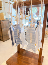Custom Upcycled Fish Ornament 30A