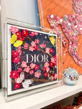 Dior Cherry Blossom Navy 12x12