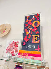 Dior Love Blue Background 12x26