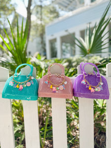 Custom Duckies Charm Bag - Lt Pink (exclusive)