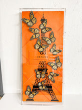 Hermes Eiffel Tower Butterflies 12x26