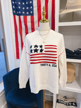 Ivory Flag Sweater w/ Thirty-A, USA (exclusive)