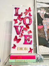 Dior Love White Background 12x26
