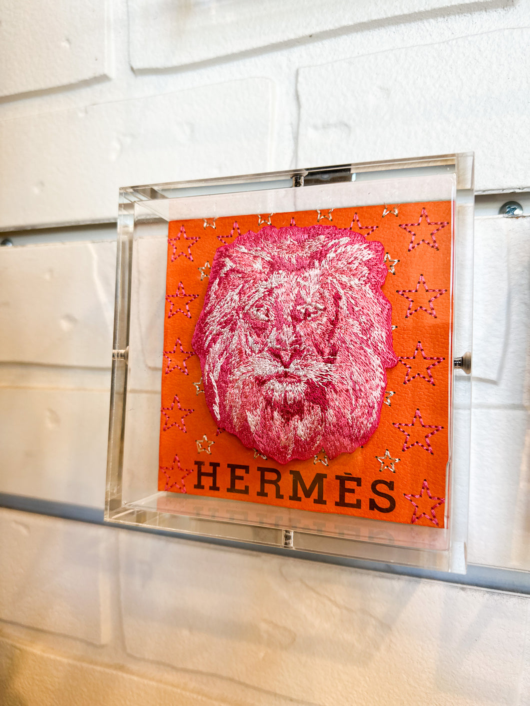 Hermes Strength Lion Petite 5x5