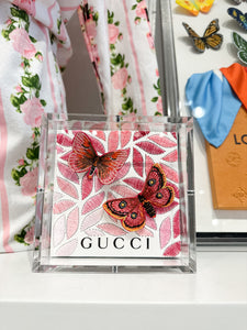 Gucci Floral Petals White Petite 5x5