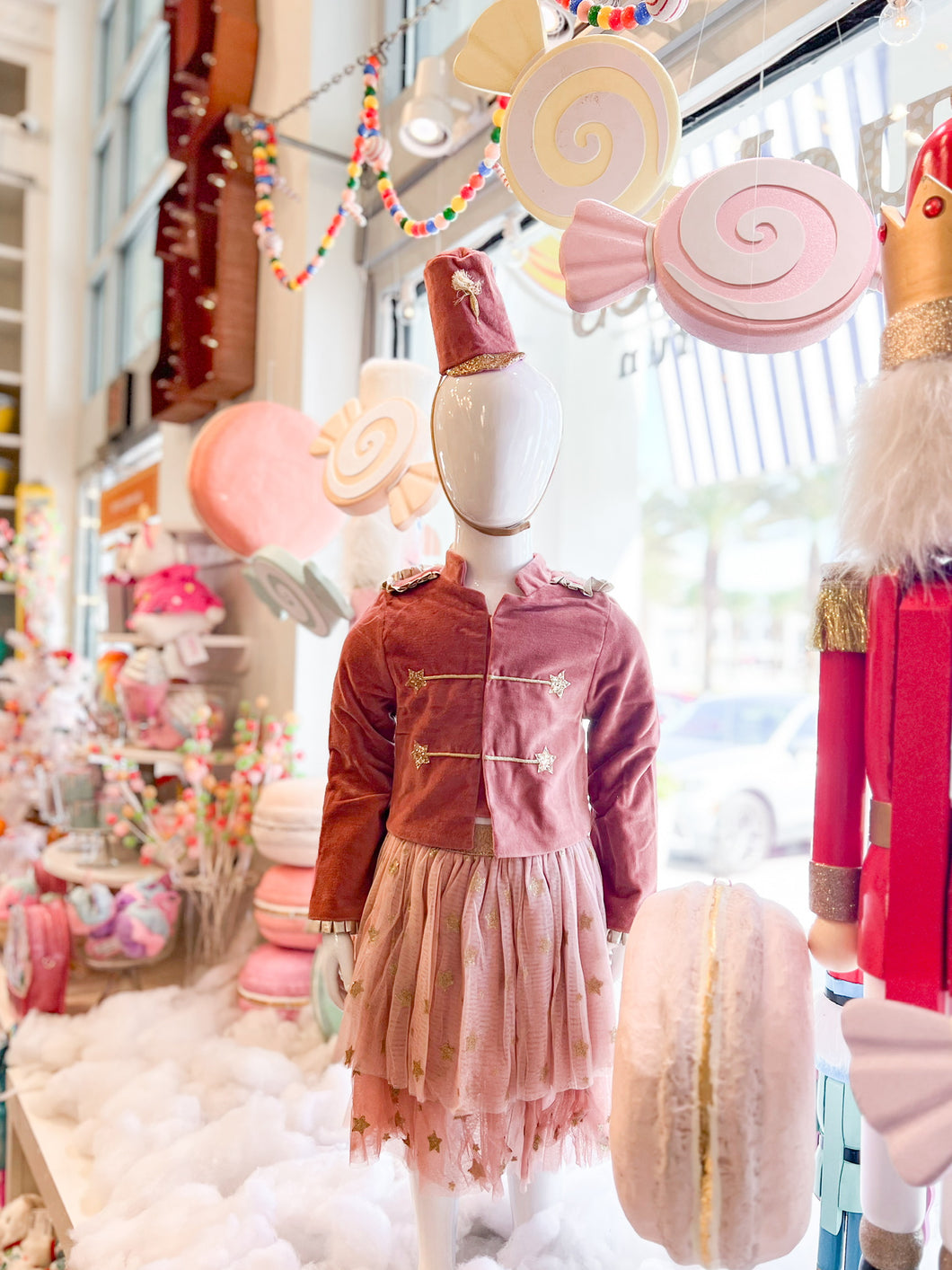 Nutcracker Pink Soldier Tutu Costume Size 5-6