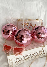 Pink Disco Ball Cup w/ Straw (set of 2)