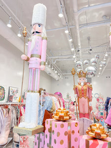Giant Pink Nutcracker