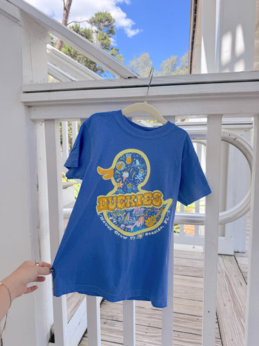 Duckies Logo Design Youth T-Shirt - Flo Blue (exclusive)