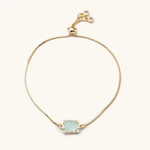 Waterproof Amazonite Slider Bracelet