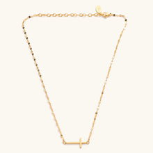 Waterproof Eve Heavenly Cross Choker Gold