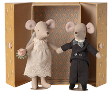 Maileg Wedding Mice Couple in Box Mum & Dad