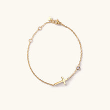 Waterproof Martha Golden Cross Bracelet