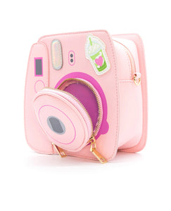 Pink Instant Camera Bag