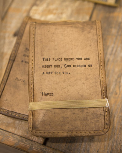 Leather Journal Hafiz