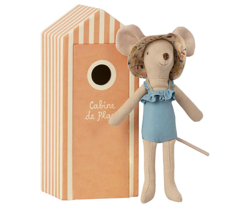 Beach Mouse - Mum in Cabin Orange