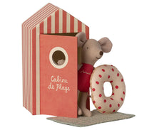 Beach Mouse - Little Sister in Cabin Red