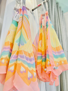 Pink Rainbow Butterfly Wings