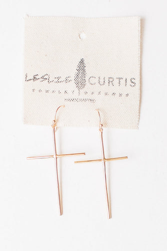 Large Cross Earrings