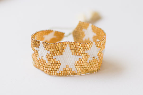 Gold Beaded Bracelet (child)