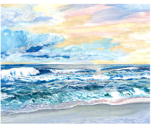 Ocean Waves 8x10 Art Print