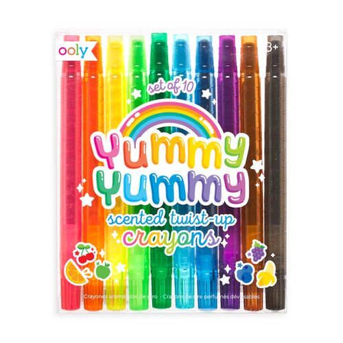 Yummy Yummy Scented Twist-Up Crayons