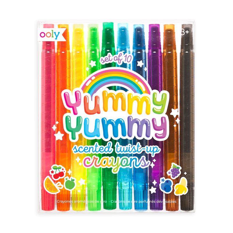 Yummy Yummy Scented Twist-Up Crayons