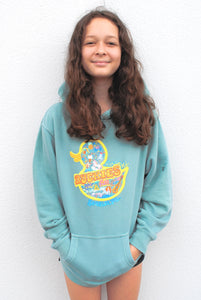 Duckies Hoodie - Youth Mint