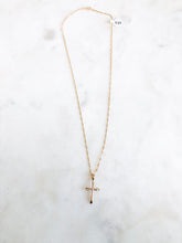 Gold Dainty Cross Necklace