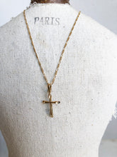 Gold Dainty Cross Necklace