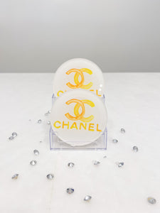 Gold Chanel Coaster