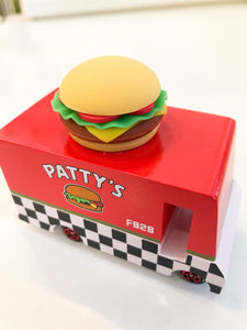 Wooden Patty`s Hamburger Van