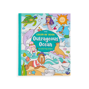 Color In Book Outrageous Ocean
