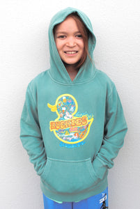 Duckies Hoodie - Youth Mint